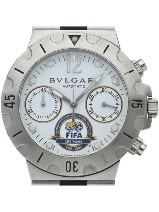 Bvlgari Diagono Scuba Chronograph Fifa Anniversary Limited World 999 Pieces Box main image 6